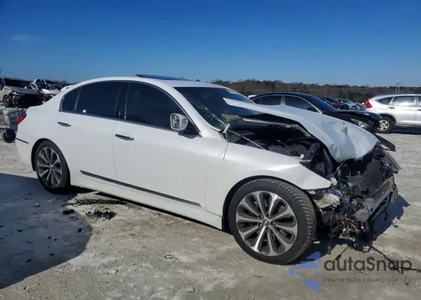 2013 Hyundai Genesis 5.0L z USA, uszkodzony, nr VIN KMHGC4DH5DU232827